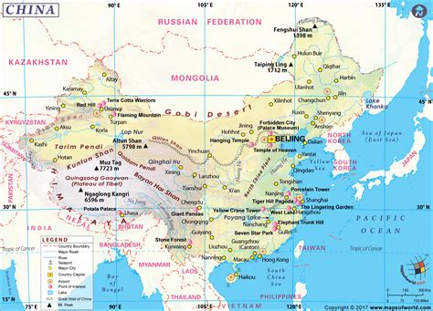 how large is china by area